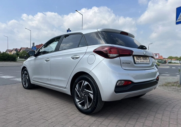 Hyundai i20 cena 46500 przebieg: 56000, rok produkcji 2019 z Piotrków Trybunalski małe 254